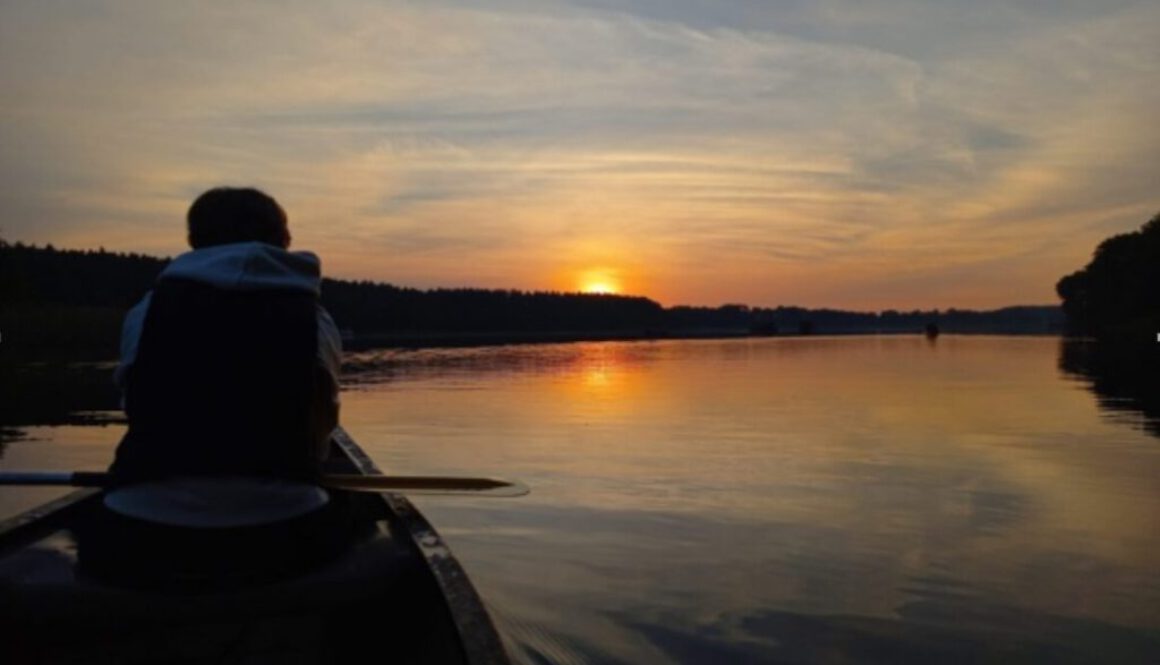 Sonnenaufgang auf dem See